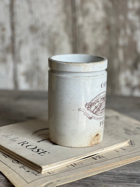 Vintage French Felix Potin Jar