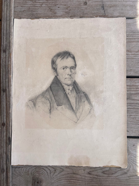 Antique Sketched Portrait