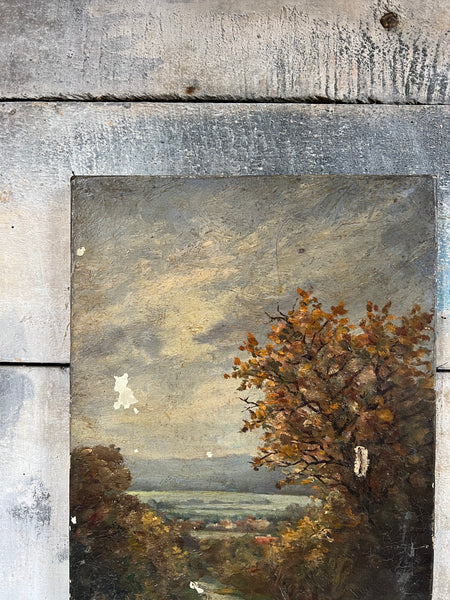 French Landscape Oil Painting