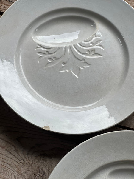 Beautiful French Meat Plates