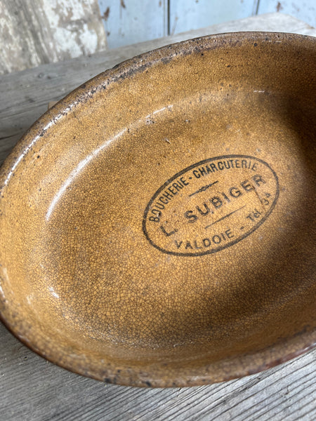 Vintage French Subiger Dish