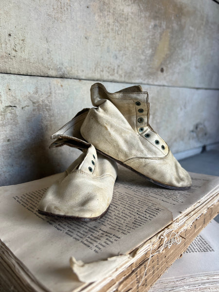 French Vintage Little Children's Boots