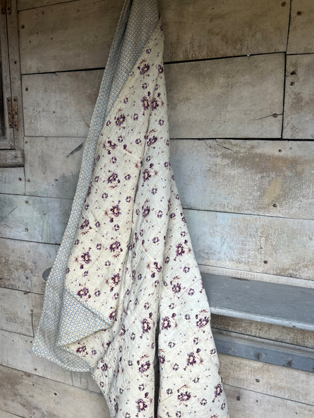 Beautiful Vintage French Quilt