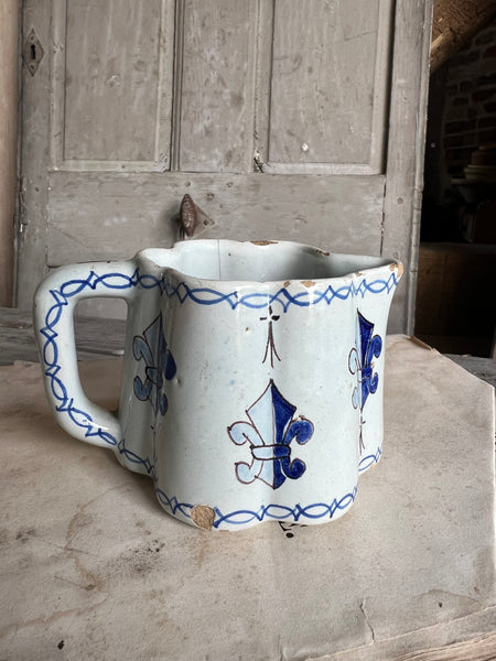 French Hand Painted Jug