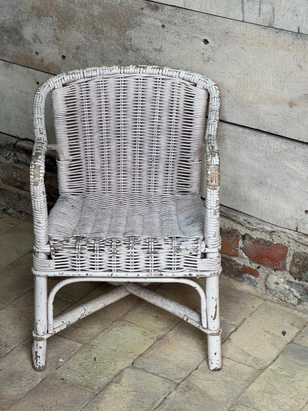 Sweet Chippy Paint Vintage French Child’s Chair