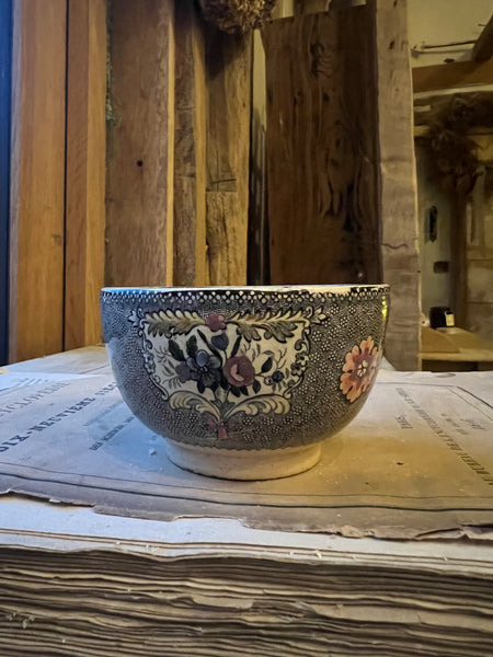 Antique Hand Painted Bowl