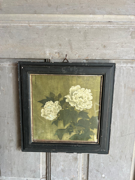 Vintage Framed Chinese Plate