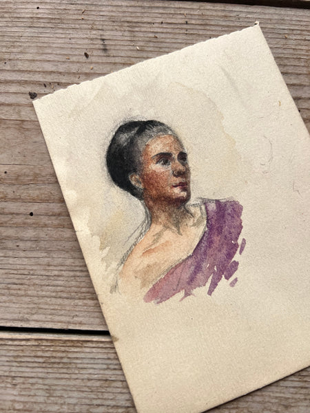 Beautiful Watercolour Portrait