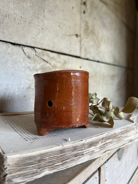 Small Vintage French Footed Faiselle Cheese Mould