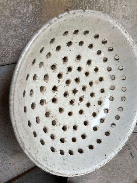 Stunning Antique French Berry Bowl