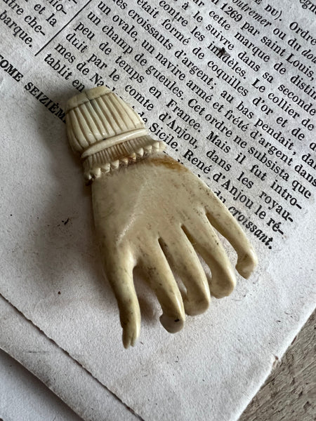 Edwardian Small Antique Hand