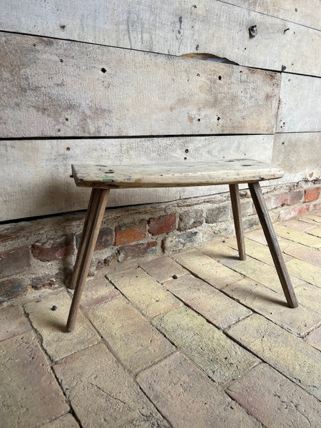 Rustic Vintage French Stool