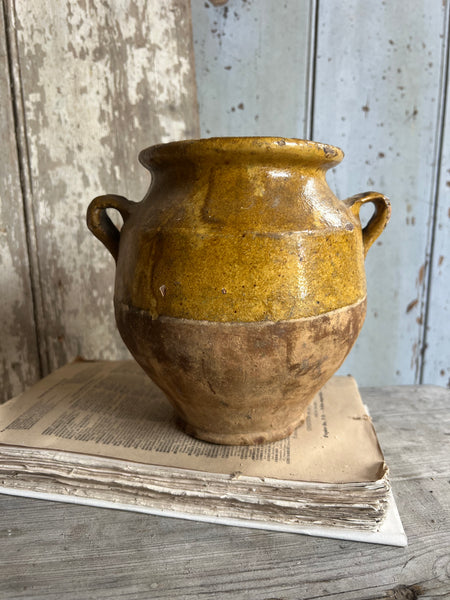 Antique French Confit Jar Small