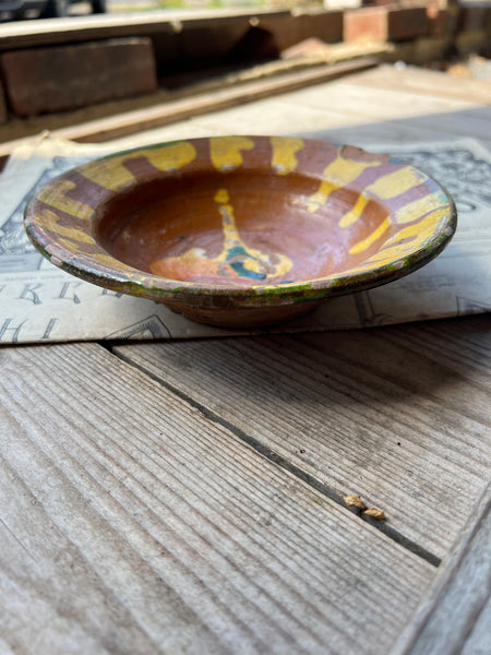 Beautiful Antique Hungarian Bowl