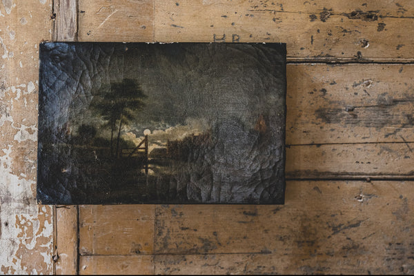 Antique Oil on Canvas