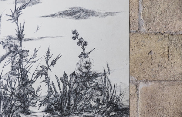 Beautiful Floral Sketch