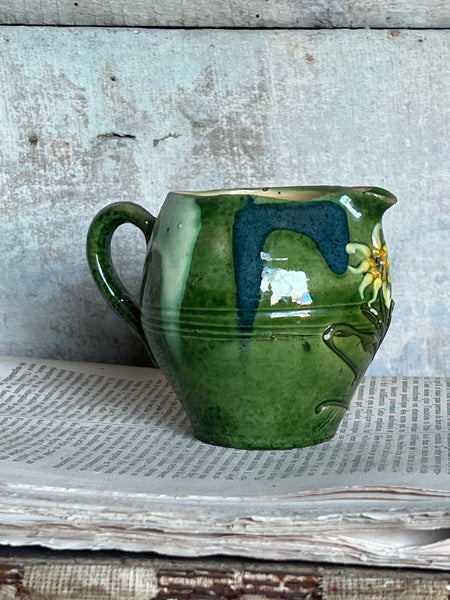 Vintage French Floral Jug