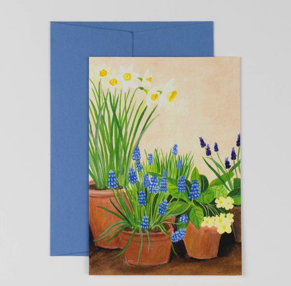 Muscari & Spring Bulbs Card