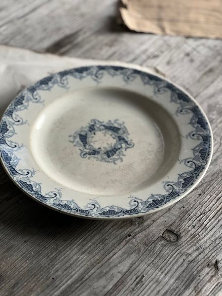 French Vintage Plate