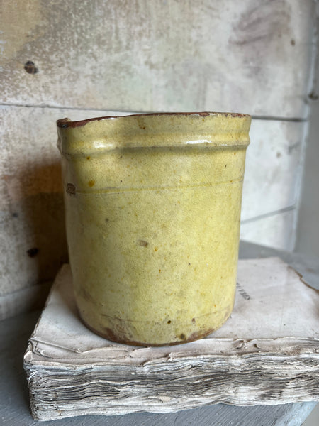 Vintage French Yellow Jug