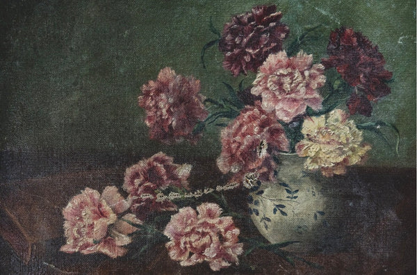 Floral Oil on Canvas