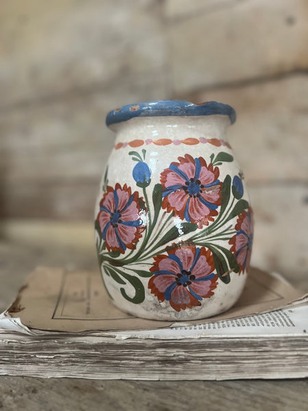 Large Vintage Painted Jug