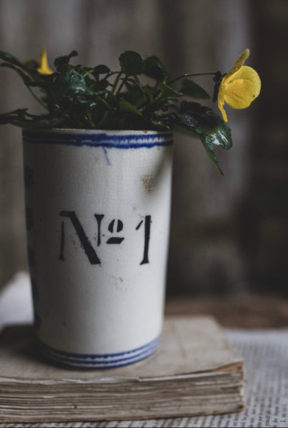 Vintage French Archer Mug