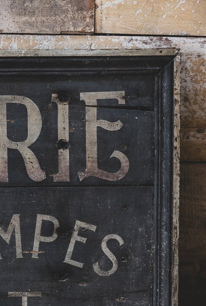 Antique French Sign