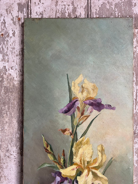 Stunning Floral Oil on Canvas