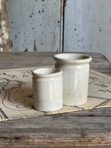 Pair of Small Crocks