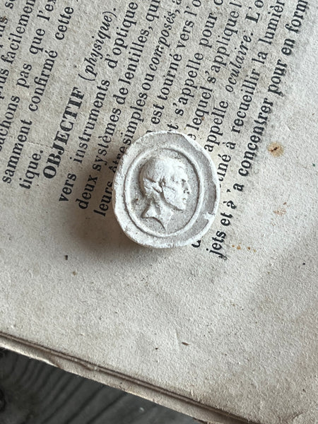 Mini Vintage Plaster Coin
