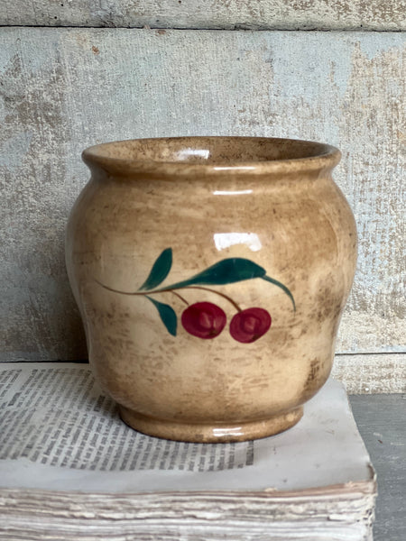 Stunning Terre de Fer Confiture Pot