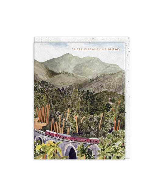 Beauty up ahead Plantable Envelope Greeting Card