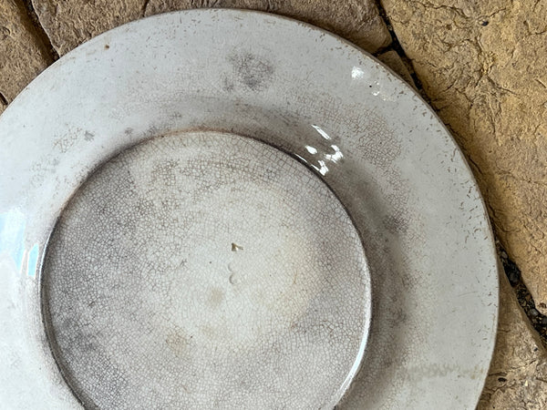 French Vintage Cherry Plate