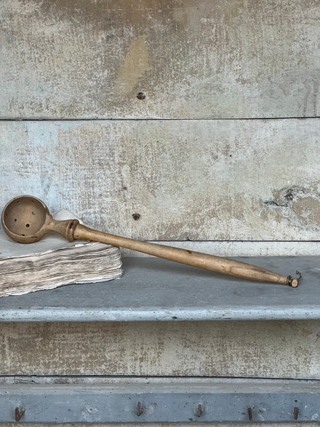 Vintage French Olive Spoon