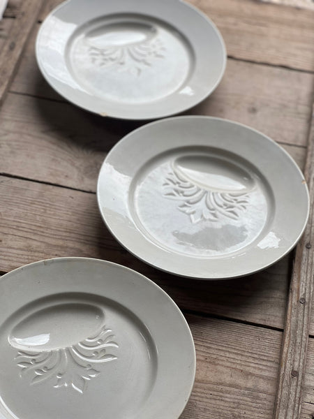 Beautiful French Meat Plates