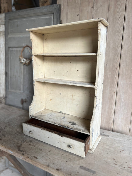 French Chippy Paint Small Shelving Unit