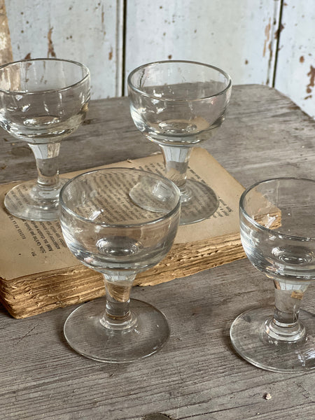 Collection of Sweet French Vintage Glasses