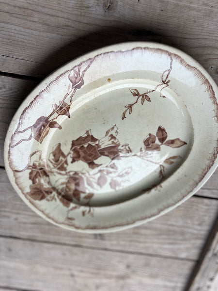 Small Vintage French Platter
