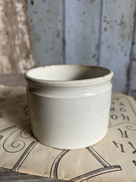 French Creil Et Montereau Antique Pot