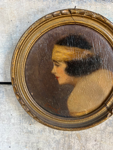 Sweet French 1920s Portrait