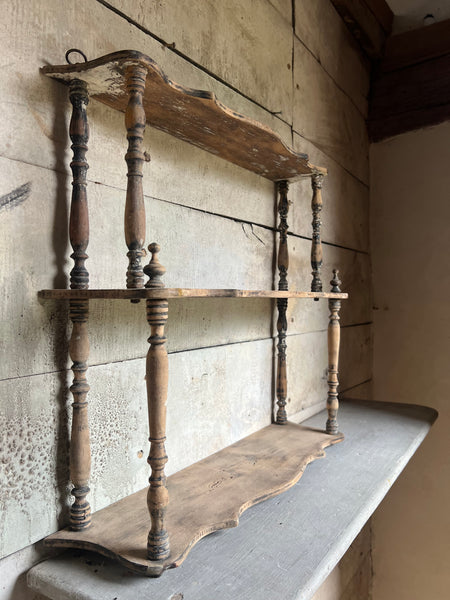 Gorgeous vintage shelf unit