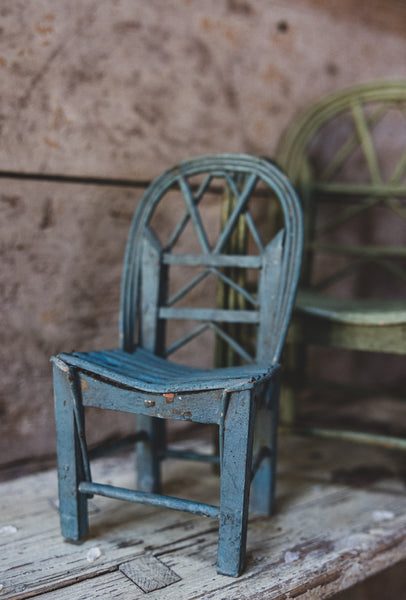 Sweet Vintage Colourful French Chairs
