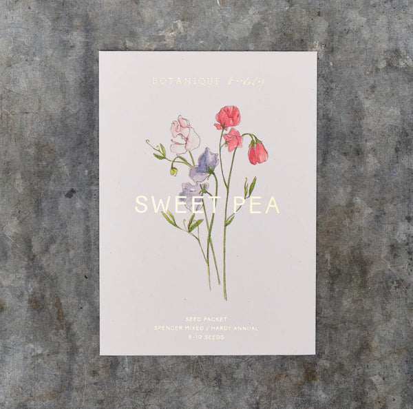 SWEET PEA SPENCER MIXED SEED PACKET