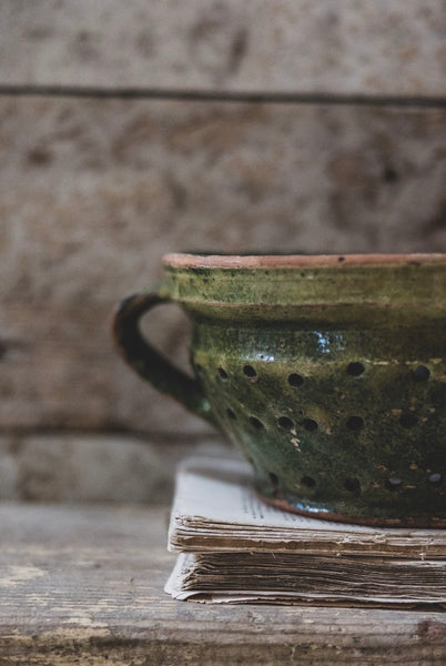 Large Vintage French Strainer