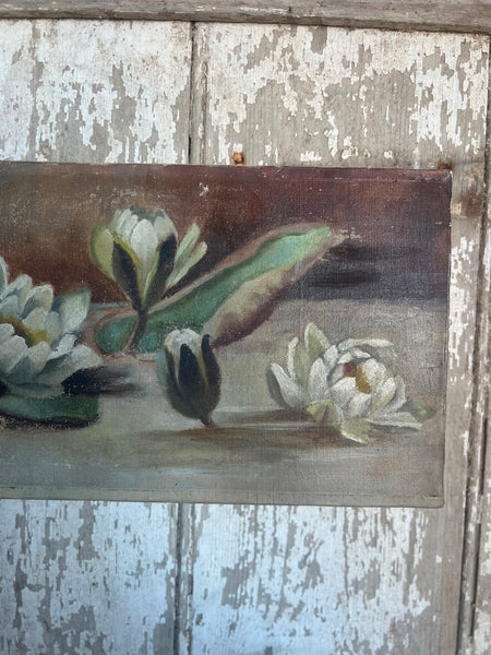 Floral Oil on Canvas