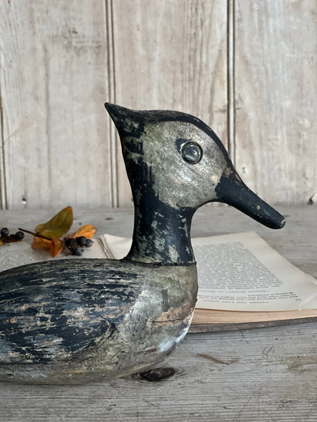 Vintage French Decoy Duck