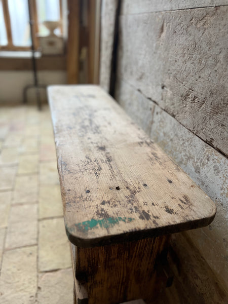 Rustic French Bench