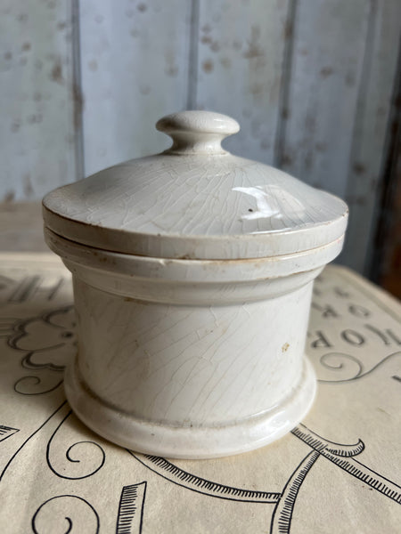French Creil Et Montereau Antique Meat Pot