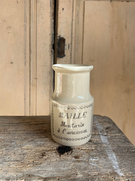 Vintage French Mustard Pot